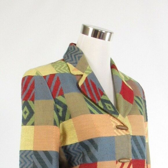 Doncaster Peach blue blazer jacket 2 - Picture 4 of 8